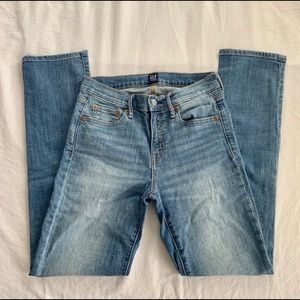 Gap straight jeans